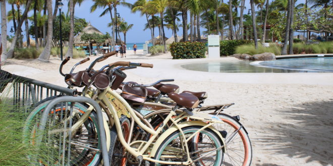 Fahrradverleih im Hilton Aruba Caribbean Resort