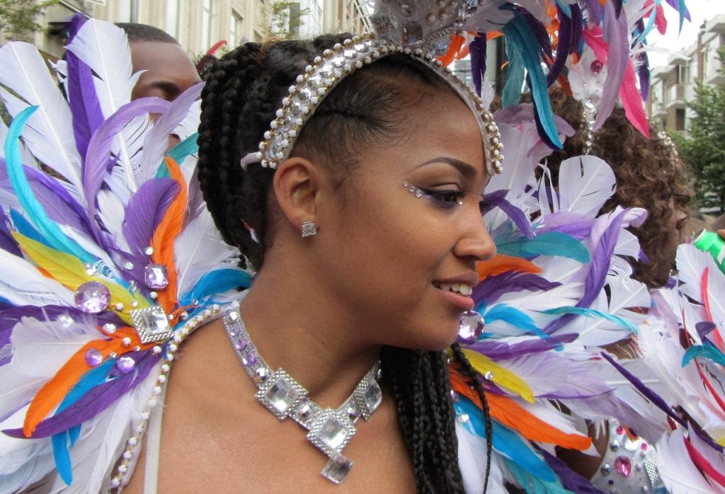 Farbenfrohe Kostüme zum Crop Over Festival in Barbados