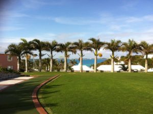 Golfplatz auf Bermuda mit traumhaftem Meerblick