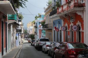 Straßenzüge in San Juan, Puerto Rico