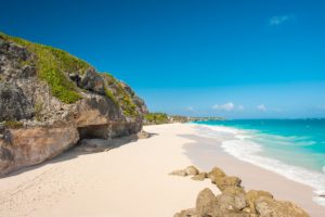 Crane Beach, einer der schönsten Strände der Karibikinsel Barbados